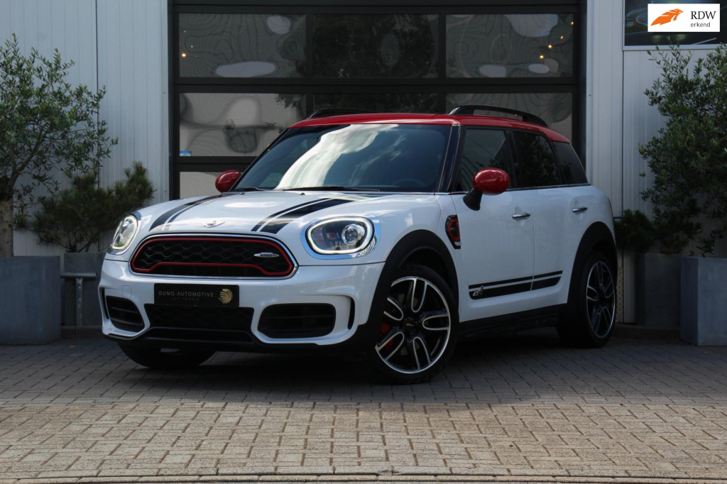 Mini Countryman 2.0 john cooper works all4 - two tone - headup - pano - schaalstoelen - stoel verw- navi - 1e eig - dealer oh