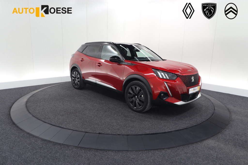 Peugeot E-2008 ev gt pack 50 kwh | panoramadak | camera | adaptieve cruise control | dodehoekdetectie
