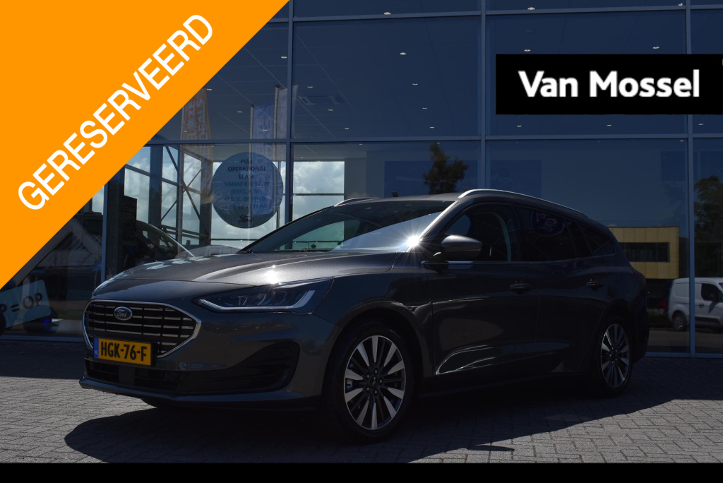 Ford Focus wagon 1.0 ecoboost hybrid titanium x | climate control | cruise control | winterpakket | achteruitrij camera | apple carplay/android auto |