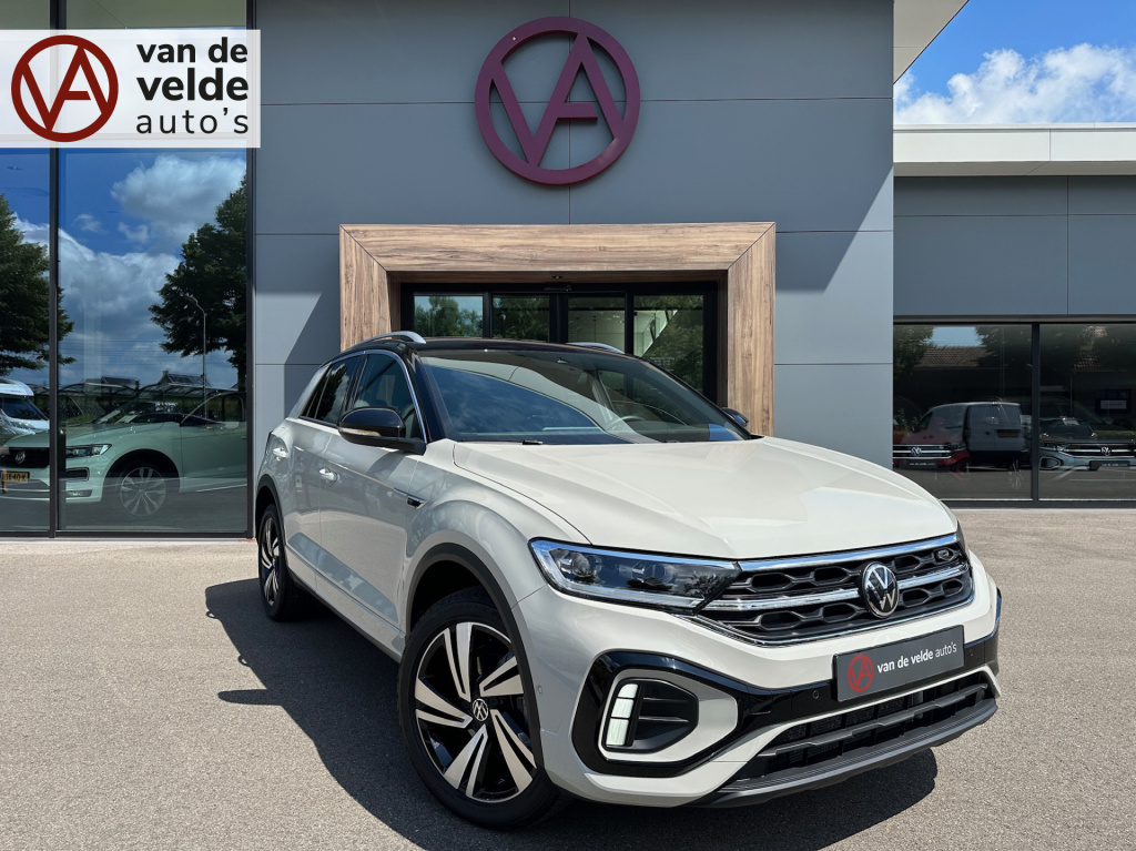 Volkswagen T-roc 1.5 tsi 150pk dsg r-line | camera | keyless | elek. achterklep | dode hoek | rijklaar incl. 1 jaar bovag garantie