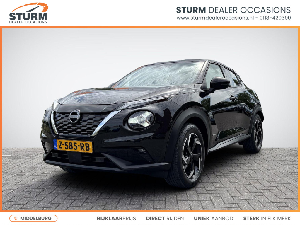 Nissan Juke 1.6 hybrid n-connecta | navigatie | camera | keyless entry | led koplampen | apple carplay/android auto | cruise & climate control | rijklaarprijs!