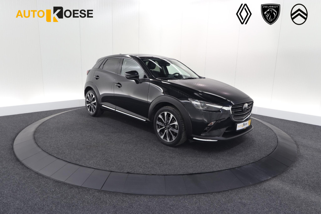 Mazda Cx-3 2.0 skyactiv-g 120 gt-m | camera | head-up display | dodehoekdetectie | adaptieve cruise control | bose audio