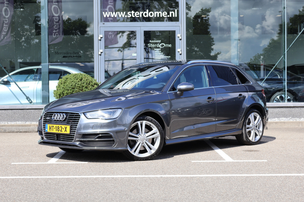 Audi A3 sportback 1.4 e-tron phev ambition pro line plus l s- line l panoramadak l led l keyless l adaptieve cruisecontrole l b &o sound l stoelverwarming l
