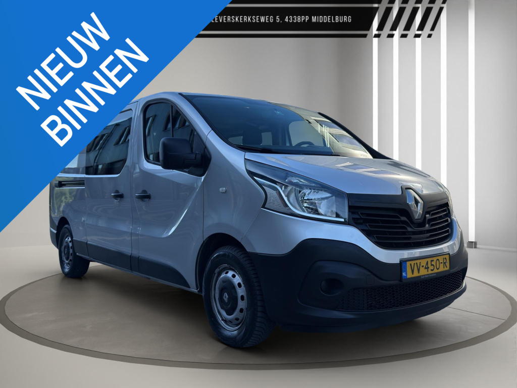 Renault Trafic 1.6 dci t29 l2h1 dc dubbele cabine 6 zits