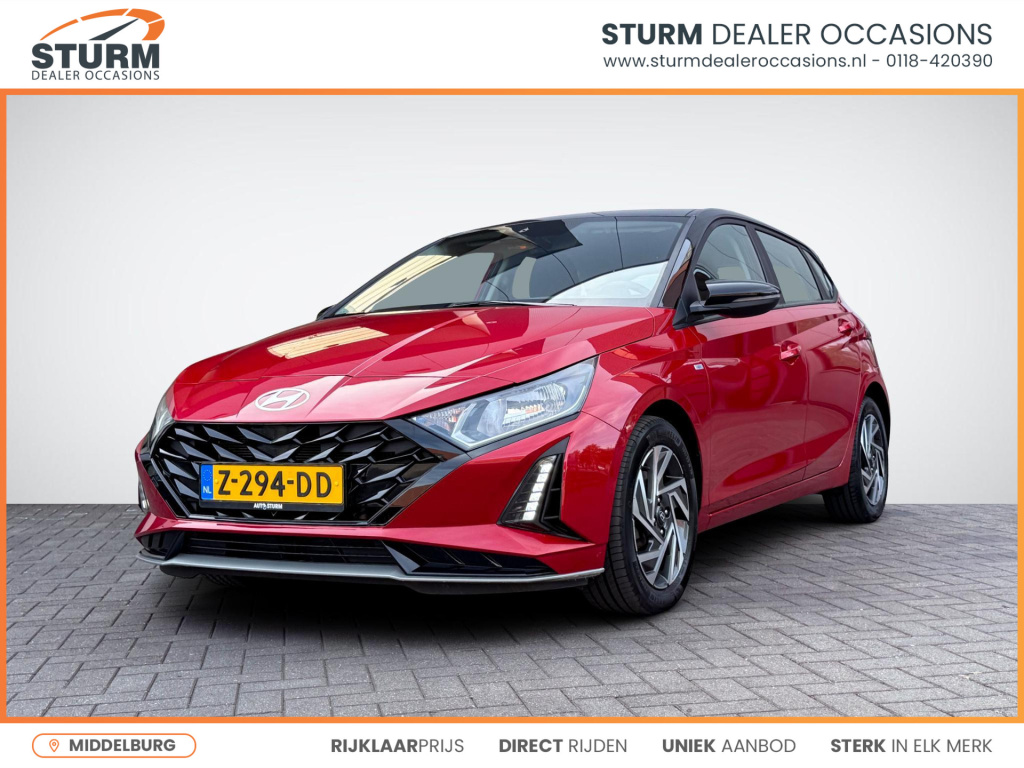 Hyundai I 20 1.0 t-gdi comfort smart automaat + nieuw model! | navigatie full-map | camera | apple carplay/android auto | dodehoek detectie | cruise control | rijklaarprijs!