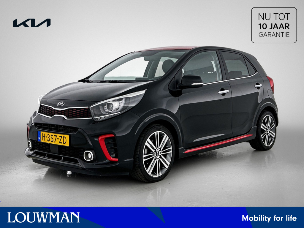 Kia Picanto 1.0 t-gdi gt-line | leder | airco | rood accenten |
