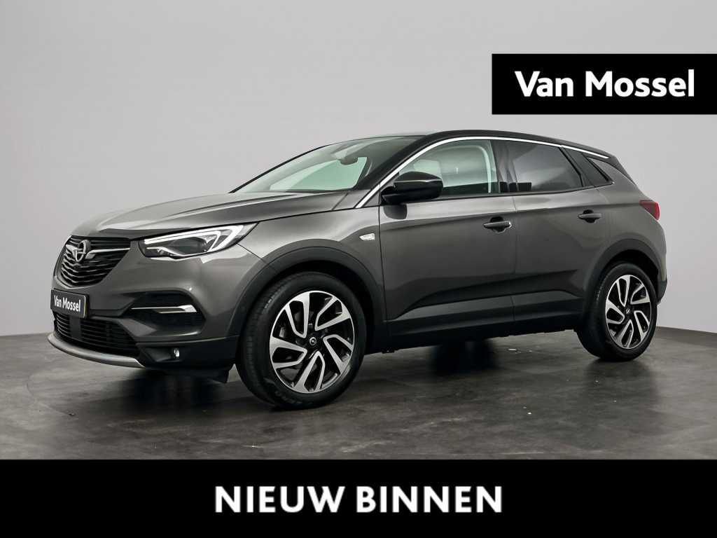 Opel Grandland X 1.2 turbo ultimate | lederen bekleding | stoel ventilatie & stoel verwarming | zeer complete auto! | 1e eigenaar