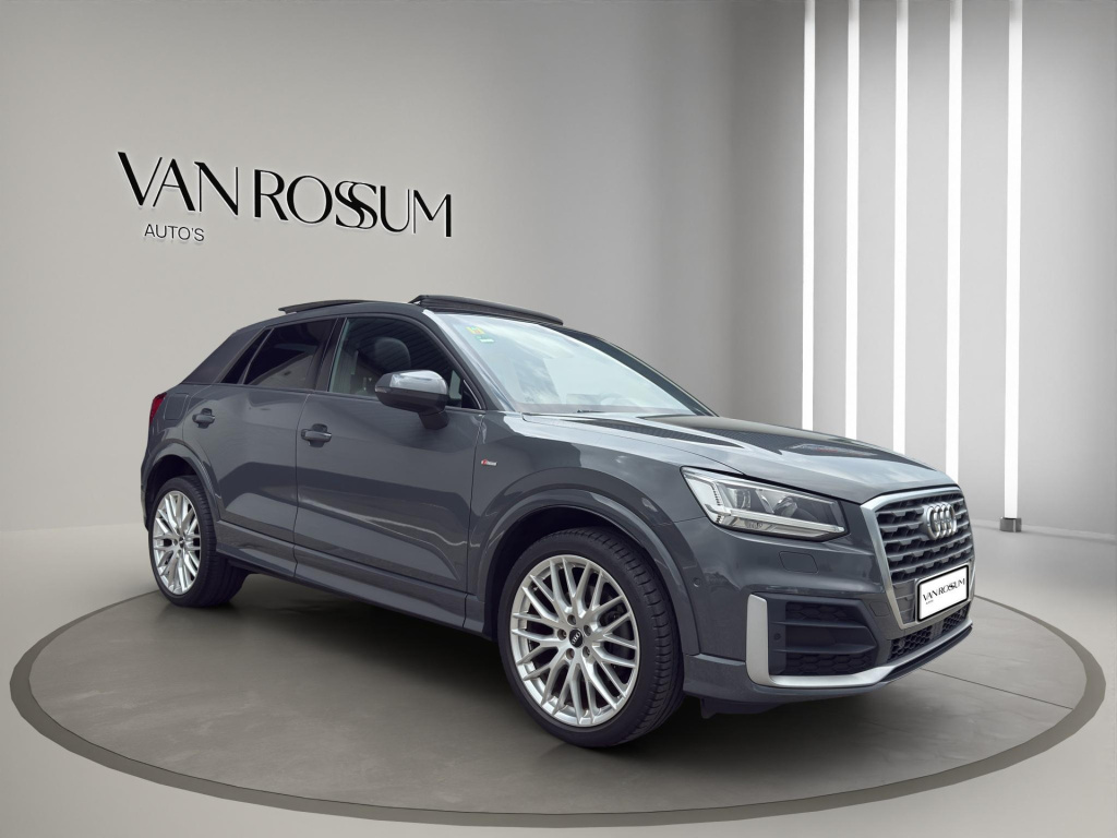 Audi Q2 1.4 tfsi cod launch edition s-line automaat leder panorama dak stoelverwarming led pdc