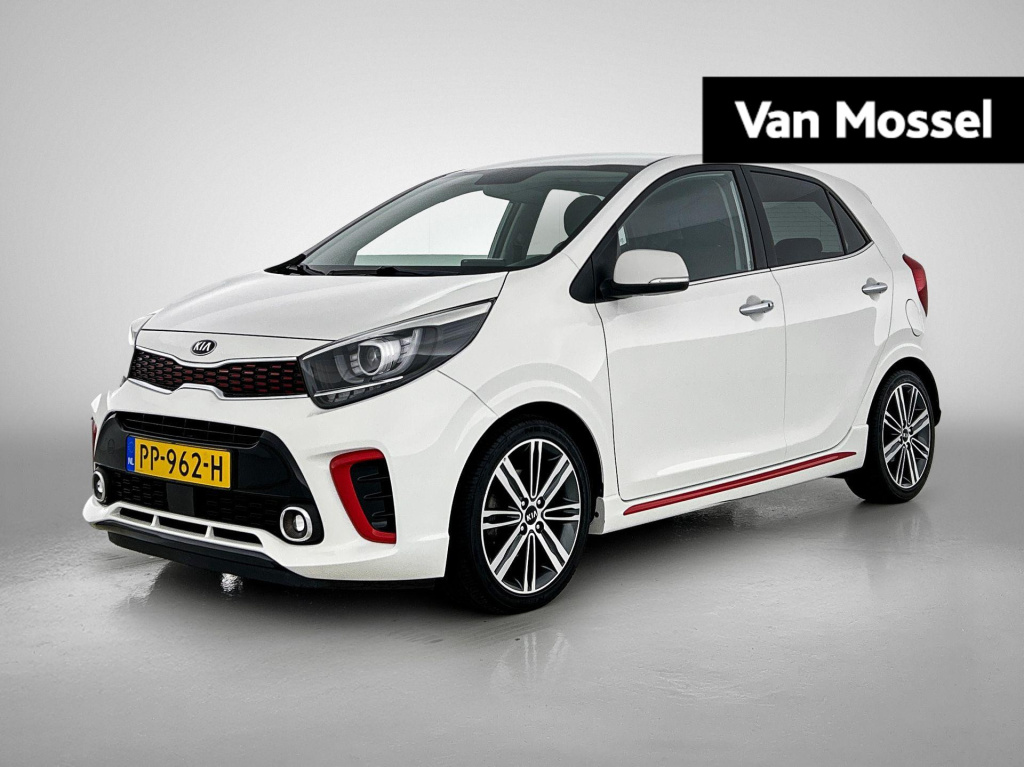 Kia Picanto 1.2 cvvt gt-line | navigatie | apple carplay / android auto | camera | stoel/ stuur verwarming | leder | parkeersensoren | climate control | lmv |