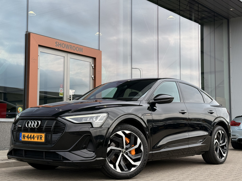 Audi E-tron sportback 55 quattro s edition 95 kwh | s-line | achteruitcamera | stoelverwarming |