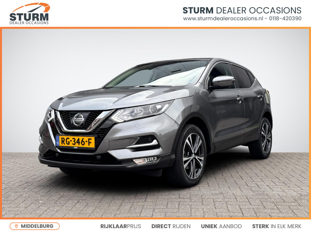 Nissan Qashqai 1.2 n-connecta | trekhaak | navigatie | 360° camera | keyless entry | cruise & climate control | rijklaarprijs!