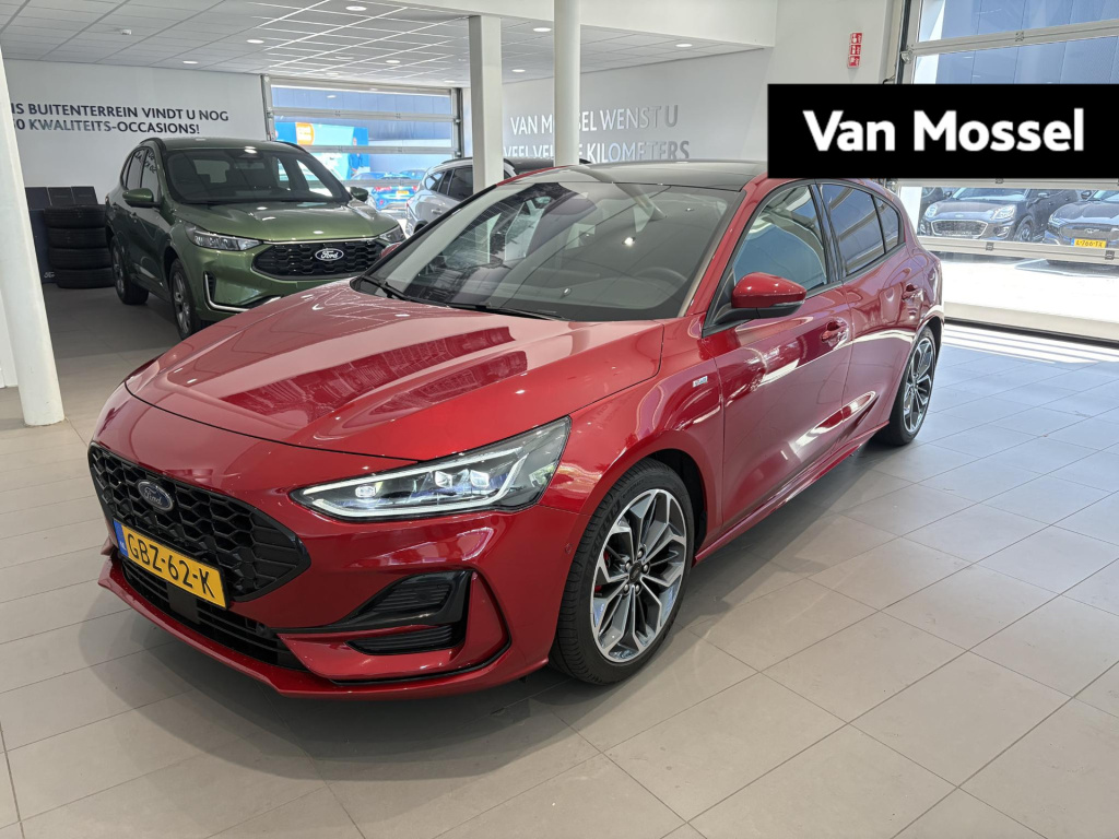 Ford Focus 1.0 ecoboost hybrid st line x | automaat | panoramadak | achteruitrijcamera | apple carplay / android auto | navigatie | climate control | lichtmetalen velgen |