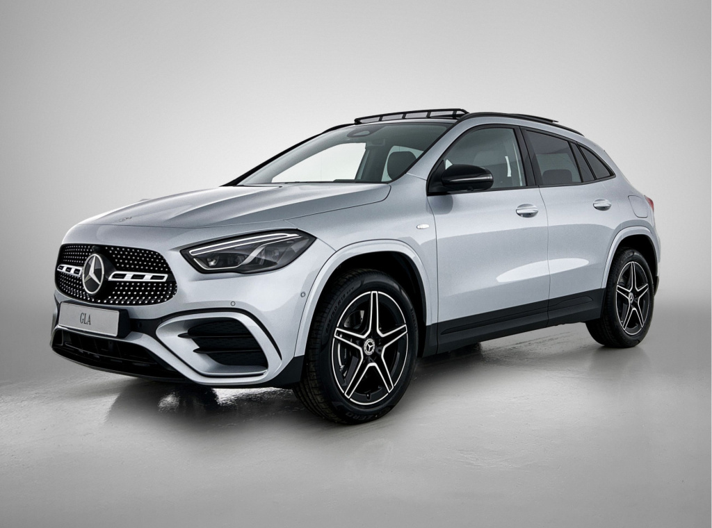 Mercedes-Benz Gla-klasse 250 e business solution amg | nightpakket | premium plus pakket | parkeerpakket met 360°-camera | head-up display | dodehoekassistent | keyless go-comfortpakket | easy pack achterklep | spiegelpakket |