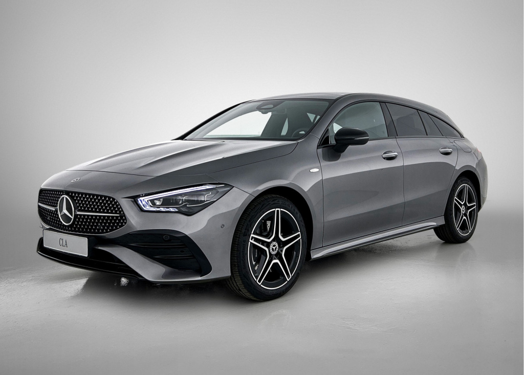 Mercedes-Benz Cla shooting brake 250 e business solution amg | trekhaak | nightpakket | parkeerpakket met achteruitrijcamera| keyless-go | easy pack achterklep | usb pakket plus | sfeerverlichting | draadloos oplaadsysteem voor smartphone| ...