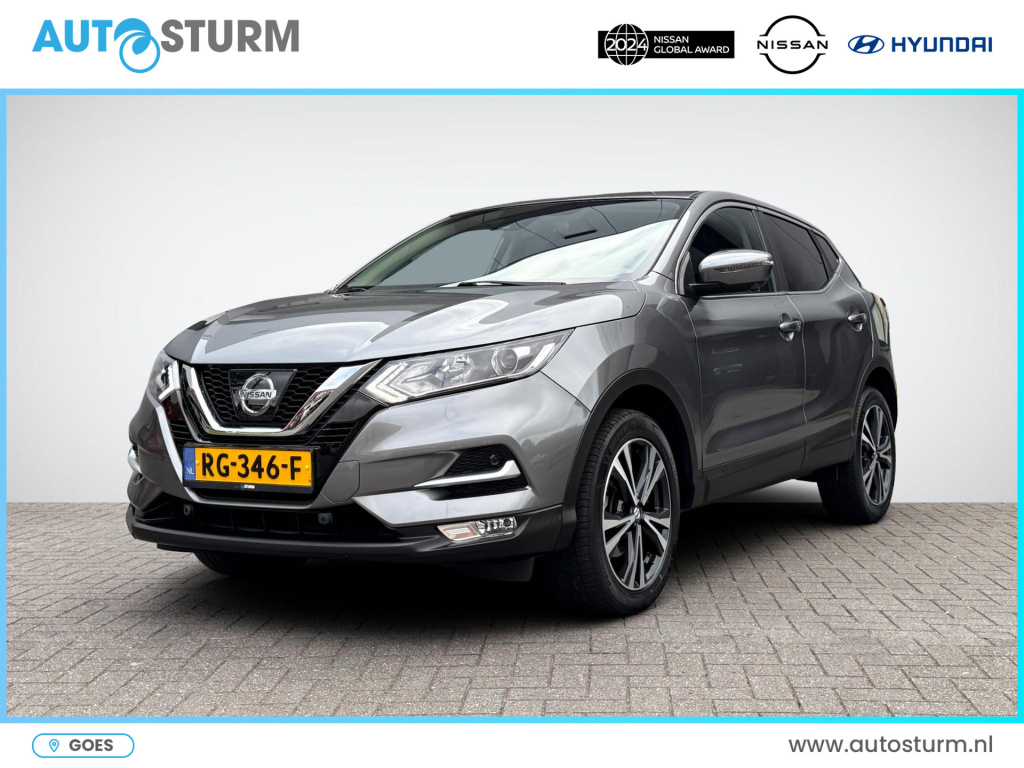 Nissan Qashqai 1.2 n-connecta | trekhaak | navigatie | 360° camera | keyless entry | cruise & climate control | rijklaarprijs!