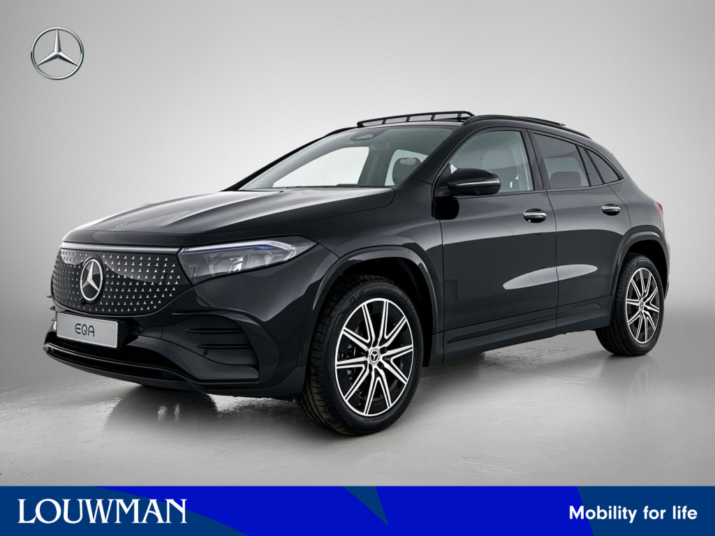 Mercedes-Benz Eqa 250+ business solution amg 71 kwh | nightpakket | premium pakket | parkeerpakket met 360°-camera | keyless go | burmester® 3d surround sound systeem | easy pack achterklep | head-up display | dodehoekassistent |