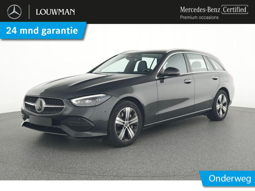 Mercedes-Benz C-Klasse estate 300 e plug-in hybride | panorama schuif-kanteldak | trekhaak | keyless-go | distronic | easy-pack achterklep | ledkoplampen | inclusief 24 maanden mb certified garantie voor europa.