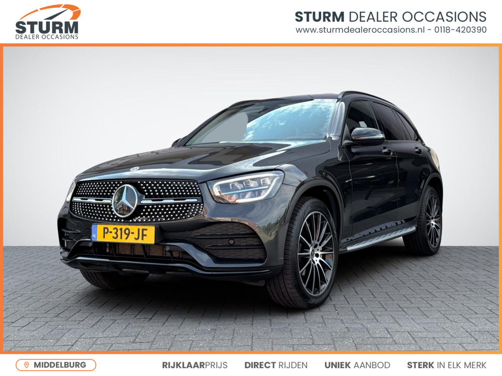 Mercedes-Benz Glc 300e 4matic business solution amg nl-auto, topstaat! | navigatie full-map | digitaal instrumentenpaneel | 20'' velgen | apple carplay/android auto | stoelverwarming | rijklaarprijs!