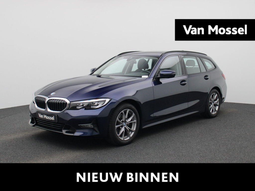 BMW 3-serie touring 318i corporate executive | automaat | lmv | parkeer sensoren | navigatie | stoel verwarming | virtual cockpit | climate control | leder | cruise control | dab