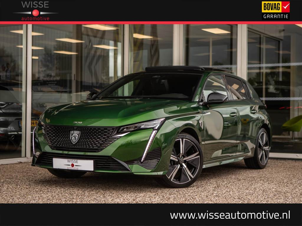 Peugeot 308 1.2 puretech 130pk gt automaat | panoramadak | acc | camera 360 | park. sensoren |