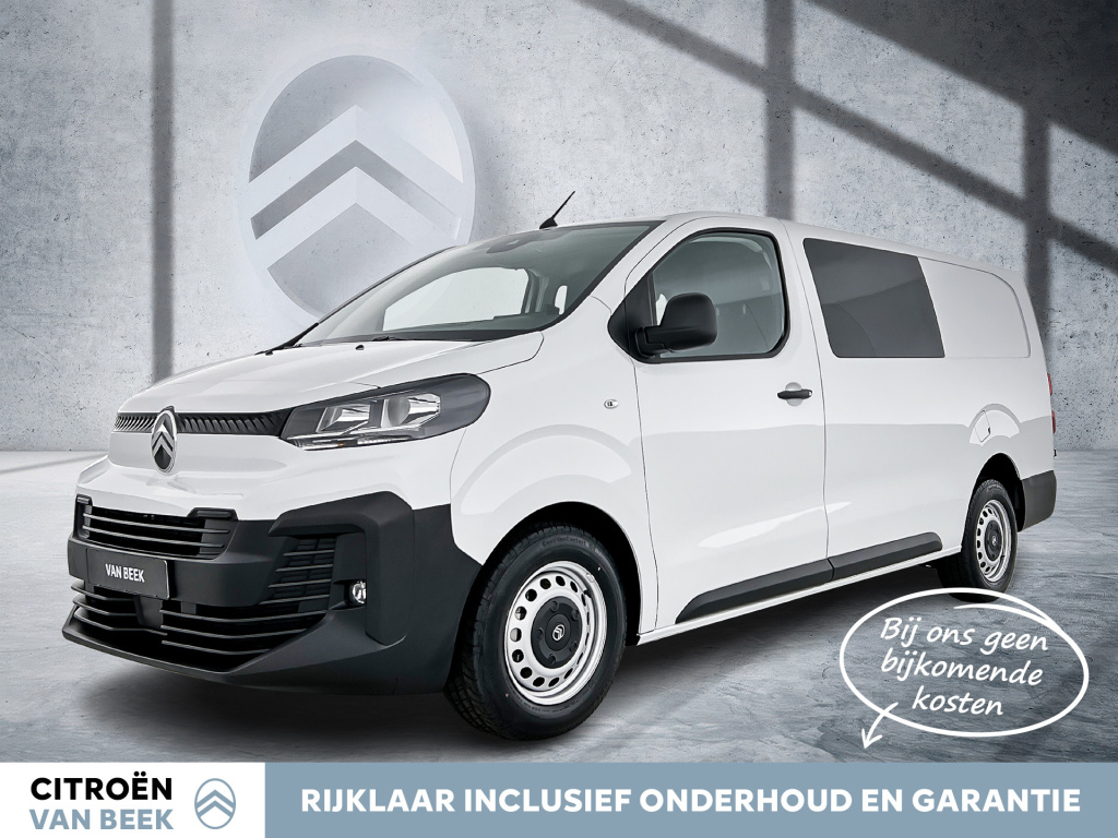 Citroen Jumpy 2.0 bluehdi 145pk automaat l3 dc dubbel cabine | lengte 3 | navigatie |
