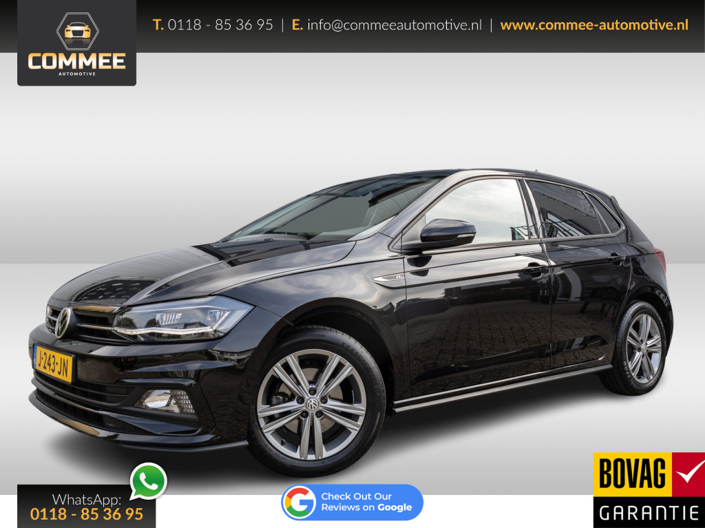 Volkswagen Polo 1.0 tsi 116pk highline business r-line dsg ✅led✅nav✅clima✅bovag✅btw