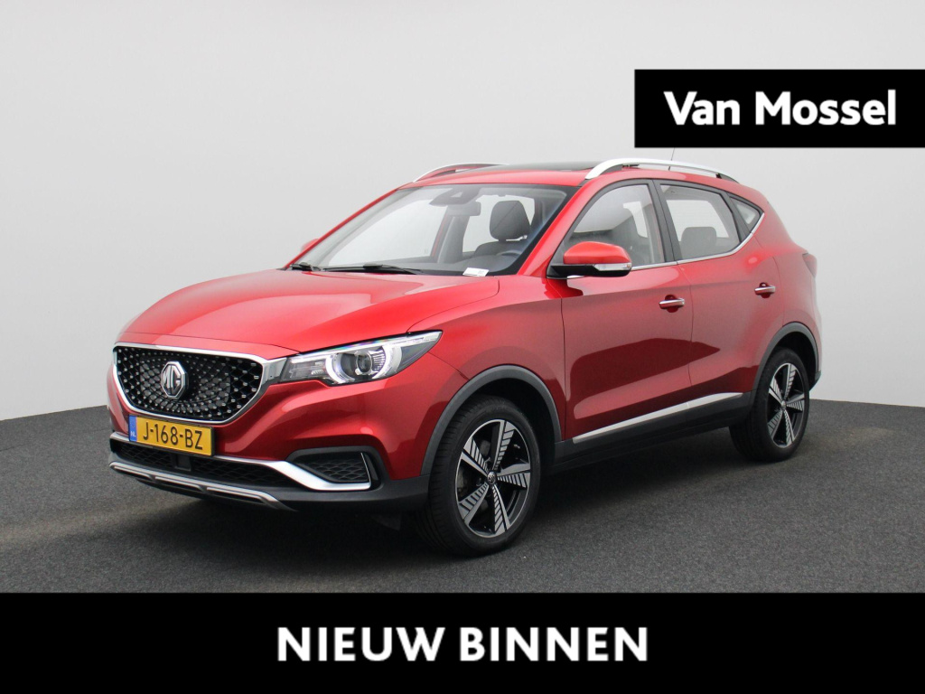 MG Zs Ev mg luxury 45 kwh | automaat | panoramadak | leder | navigatie | airco | achteruitrijcamera | apple carplay / android auto | stoelverwarming | lichtmetalen velgen |