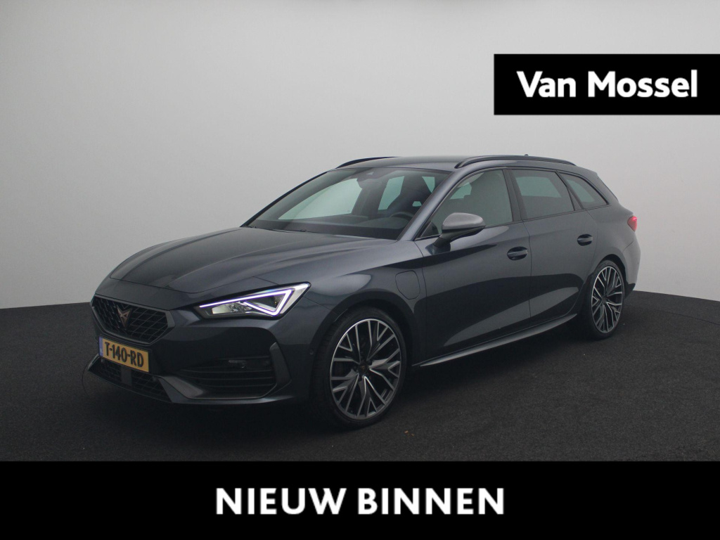 Cupra Leon Sportstourer 1.4 e-hybrid vz adrenaline | automaat | led | lmv | stoel/stuur verwarming | trekhaak | virtual cockpit | navigatie| half leder | cruise control | camera
