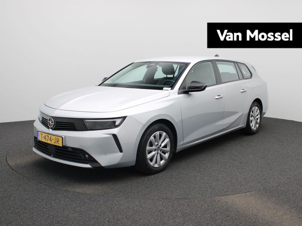 Opel Astra sports tourer 1.2 turbo | navigatie | apple carplay / android auto | achteruitrijcamera | cruise control | stoel-/ stuur verwarming | parkeersensoren | climate control | lane assist | lmv |
