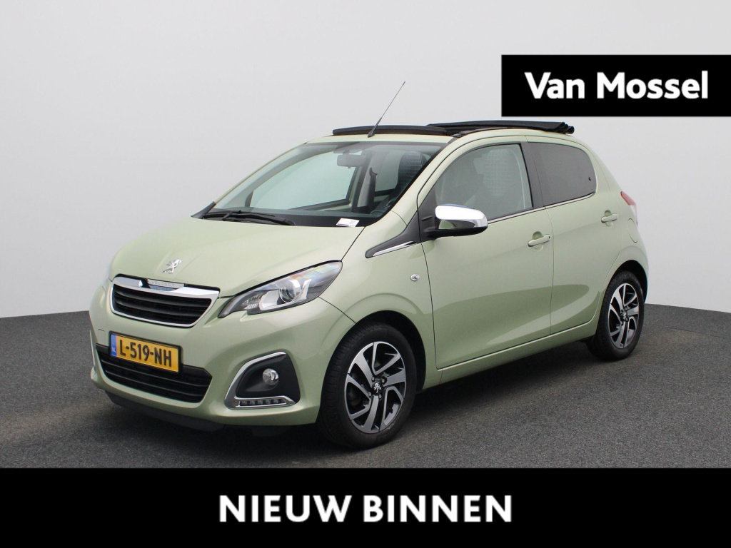 Peugeot 108 1.0 e-vti allure top! | lage km stand! | apple carplay / android auto | cabrio! | achteruitrijcamera | climate control | lichtmetalen velgen |