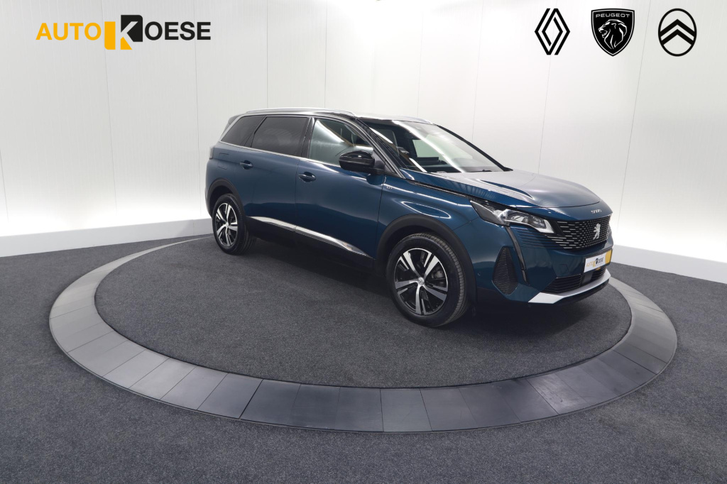 Peugeot 5008 puretech 130 gt | camera | adaptieve cruise control | dodehoekdetectie | navigatie