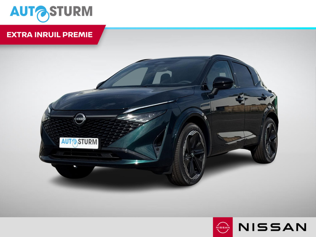 Nissan Qashqai 1.3 mhev xtronic n-design alle opties!