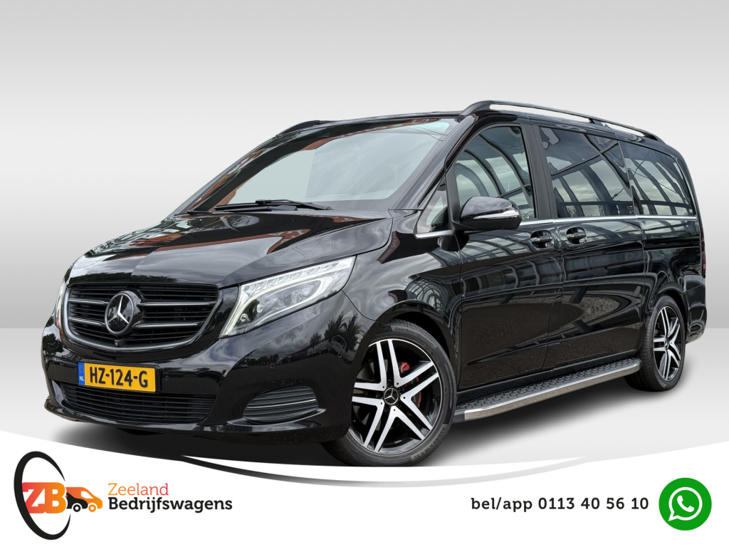 Mercedes-Benz V-Klasse 250 bluetec lang avantgarde vip edition | marge | adapt. cruisec. | stoel vent. | 2x tv | 6 pers. | trekhaak afn.