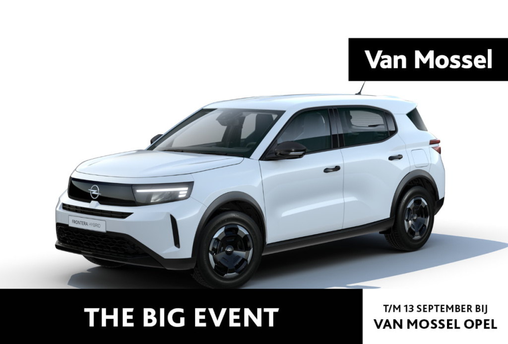 Opel Frontera 1.2 turbo hybrid edition || van mossel big event voordeel || tot 8 jaar garantie! ||