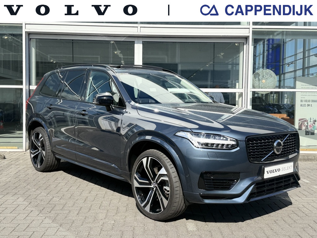 Volvo XC90 t8 455pk recharge ultra dark| full options!! b&w | luchtvering
