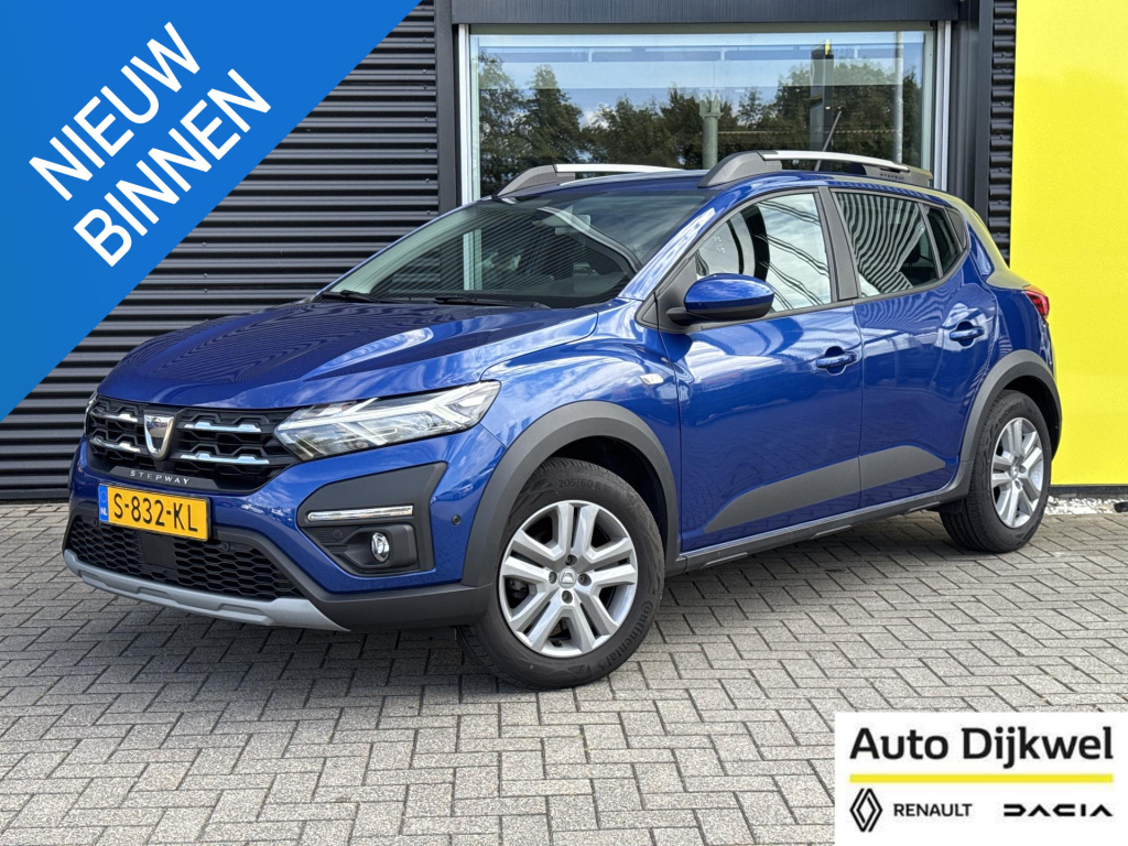 Dacia Sandero Stepway 1.0 tce 90 comfort camera, trekhaak, navigatie, android/apple auto, p-sensoren voor