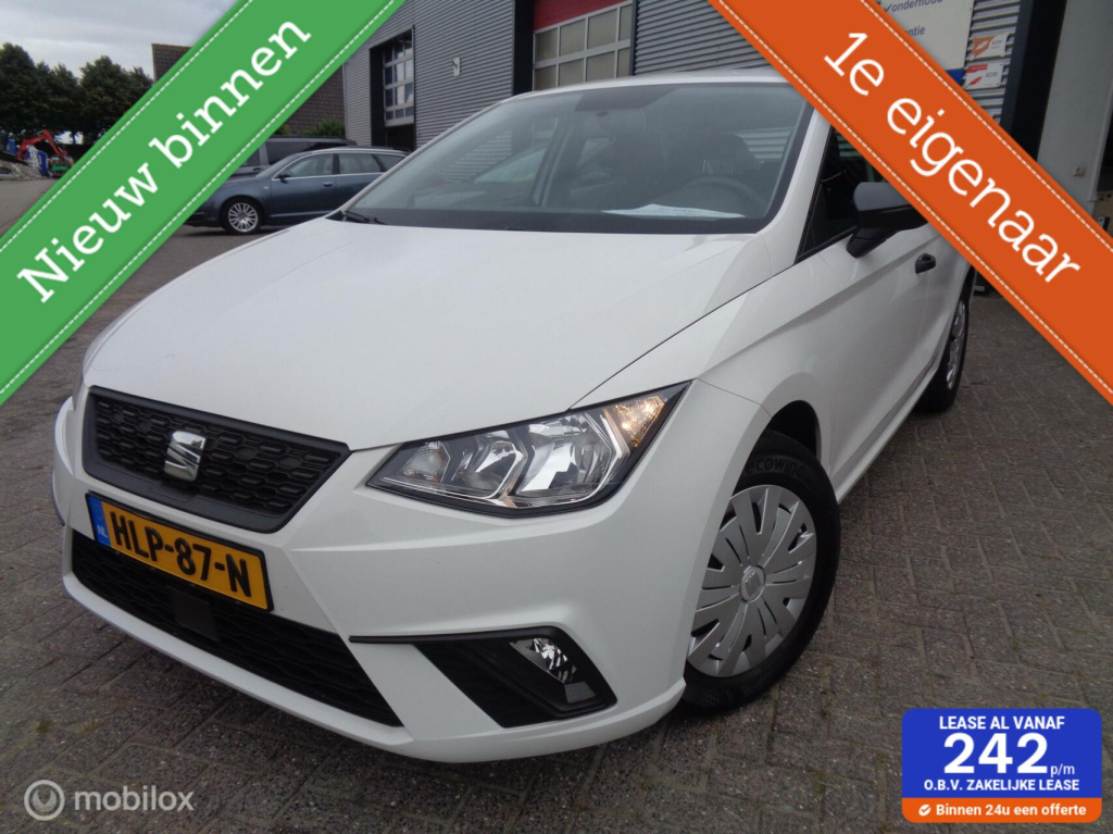 Seat Ibiza 1.0 mpi reference/airco/cruise controle/pdc/carplay/1st eig/slechts 21000km/nieuwstaat