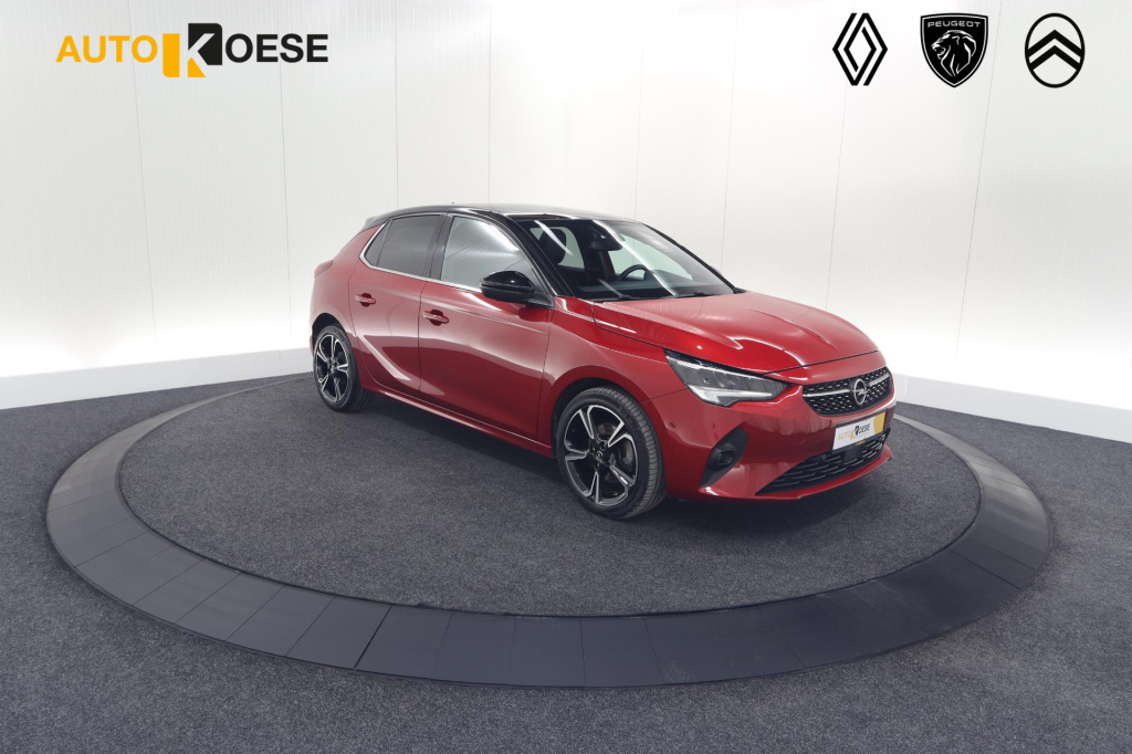 Opel Corsa 1.2 turbo 100 ultimate | panoramadak | camera | dodehoekdetectie | apple carplay