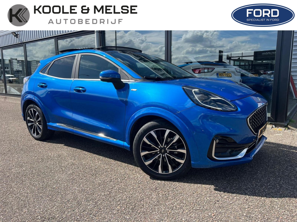Ford Puma 1.0i ecoboost hybrid 125pk st-line vignale, pano, trekhaak