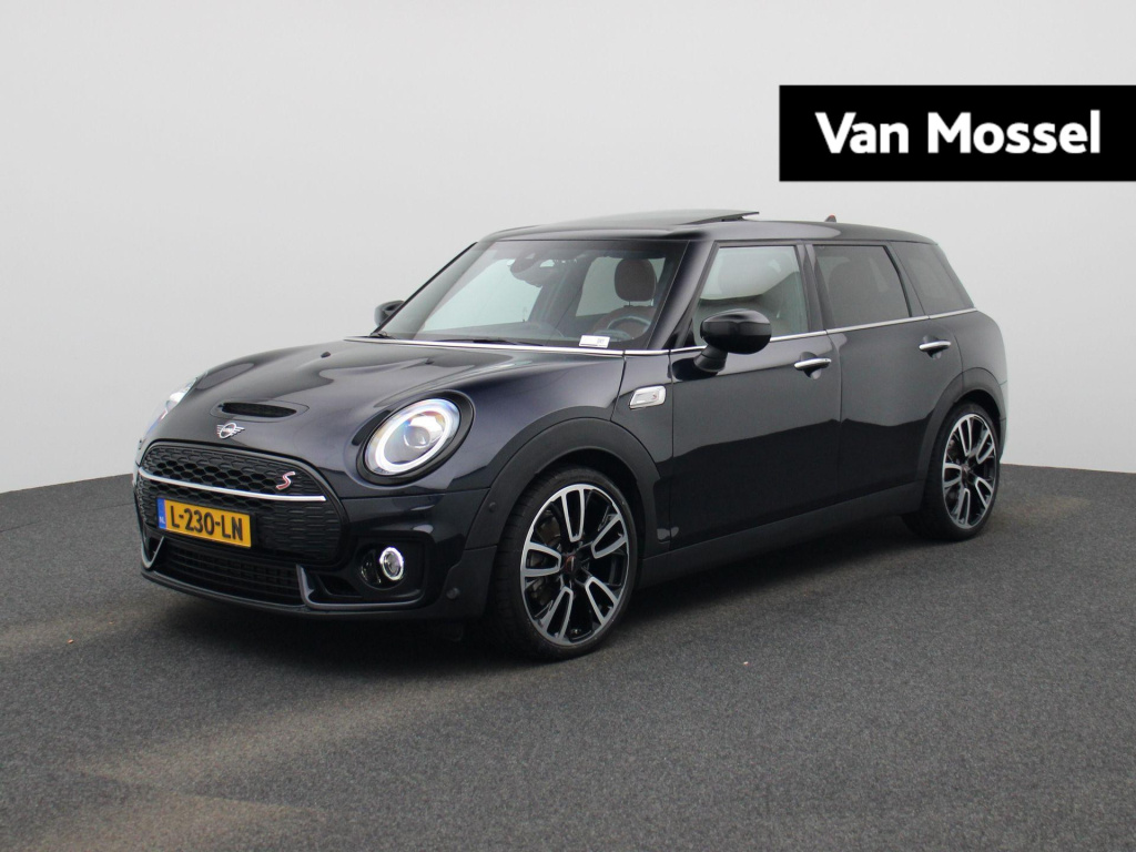 Mini Clubman mini 2.0 cooper s hammersmith | automaat | panoramadak | navigatie | apple carplay / android auto | vol leer | harman-kardon | achteruitrijcamera | stoelverwarming | climate control | sportonderstel | dab | lichtmetalen ve...