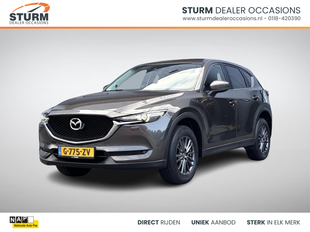 Mazda Cx-5 2.0 skyactiv-g 165 business comfort automaat, nl-auto! | navigatie | leder | geheugenstoel | stuur- + stoelverwarming | bose audio | keyless entry | rijklaarprijs!