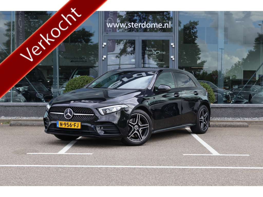 Mercedes-Benz A-Klasse 250 e business solution amg limited l mbux l camera l stoelverwarming l sfeerverlichting l led l pts l