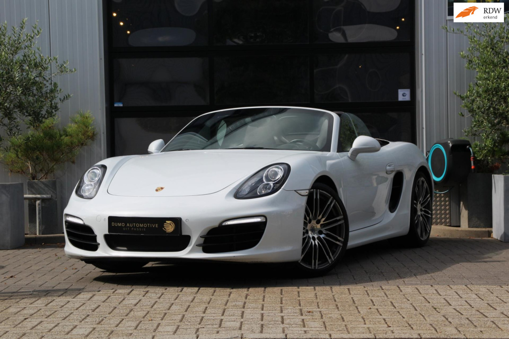 Porsche Boxster 2.7 pdk - sport chrono - sportuitlaat - cruise - pasm - leerpakket luxe - 20 inch - sportstoelen