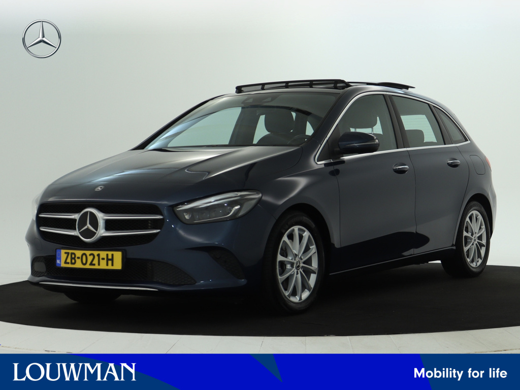 Mercedes-Benz B-Klasse 200 premium plus rijassistentiepakket | panoramaschuifdak | keyless go | trekhaak | inclusief 24 maanden mb certified garantie voor europa.