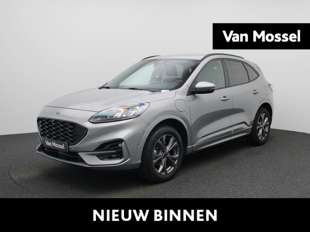 Ford Kuga 2.5 phev st-line x | automaat | lmv | parkeer sensoren | half leder | cruise control | navigatie | camera | climate control | stoel/stuur verwarming