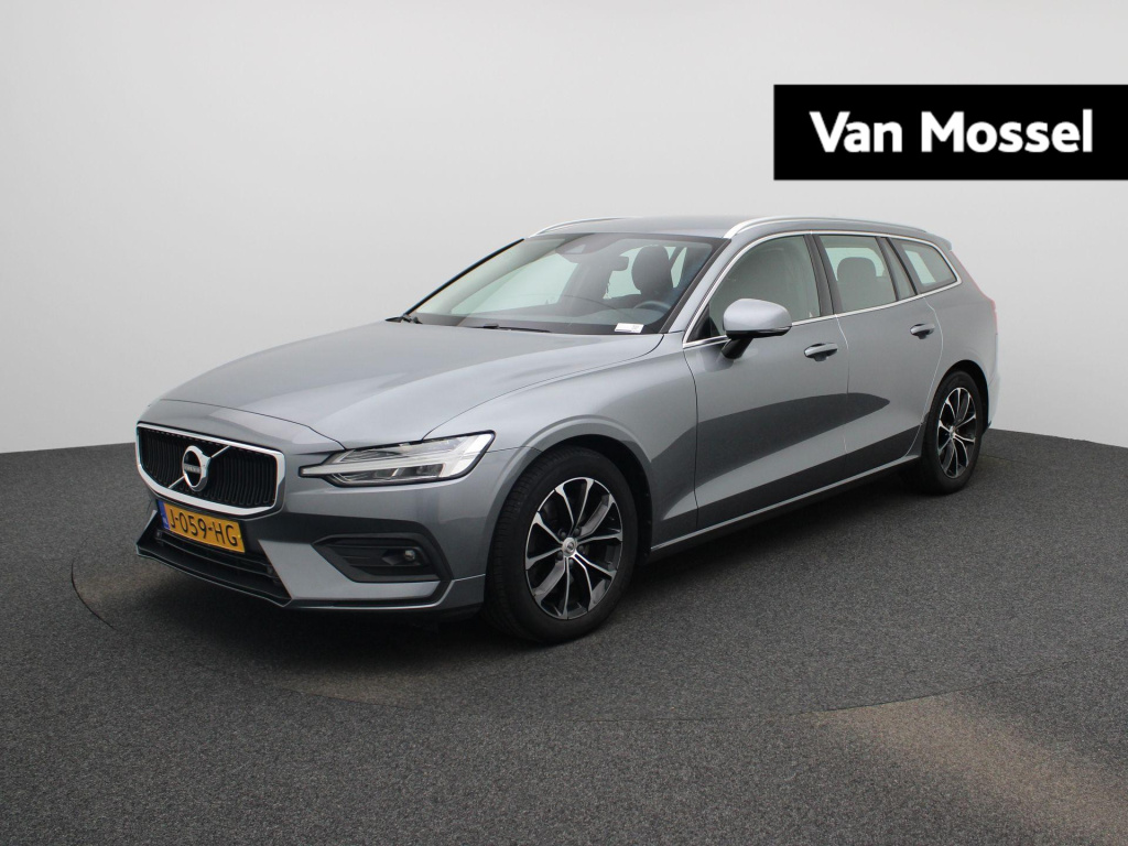Volvo V60 2.0 b3 business pro | automaat | navigatie | apple carplay / android auto | elektrische achterklep | trekhaak | verwarmde stoelen | dakrails | climate control | achteruitrijcamera | digital cockpit | cruise control | licht...