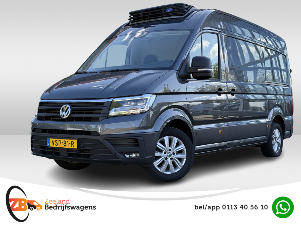 Volkswagen Crafter 35 2.0 tdi l3h3 highline koelwagen vries -20 | dag/nacht koeling | carrier | 2x schuifd. | nl-auto