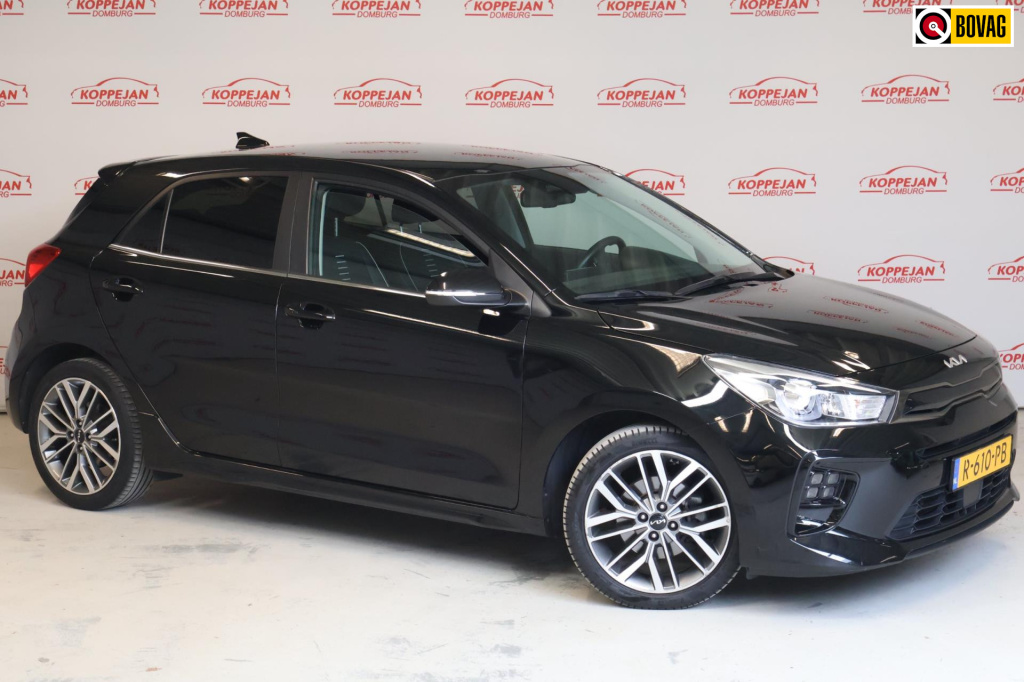 Kia Rio 1.0 t-gdi mhev gt-line nl auto, carplay, lane, stoel + stuurverwarming
