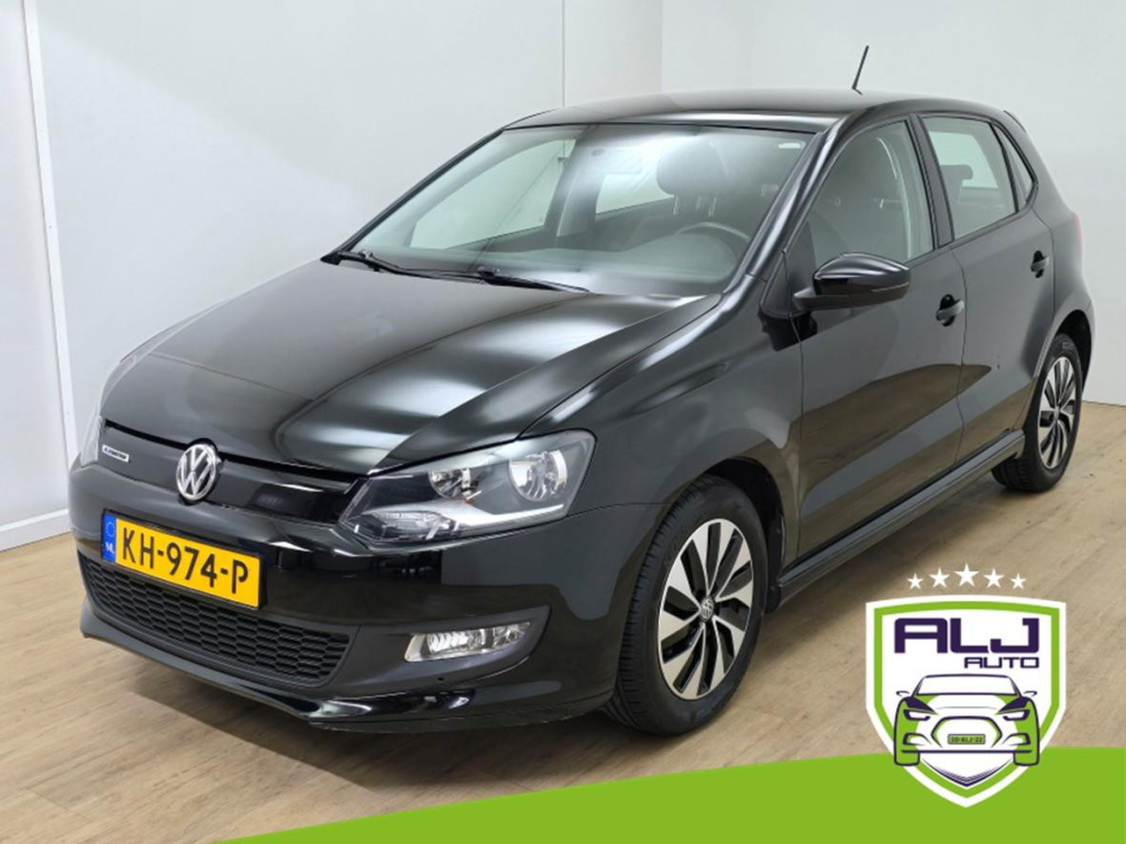 Volkswagen Polo occasion 1.0 bluemotion edition zeer zuinig met carplay radio en cruisecontrol | tweedehands volkswagen polo zwart