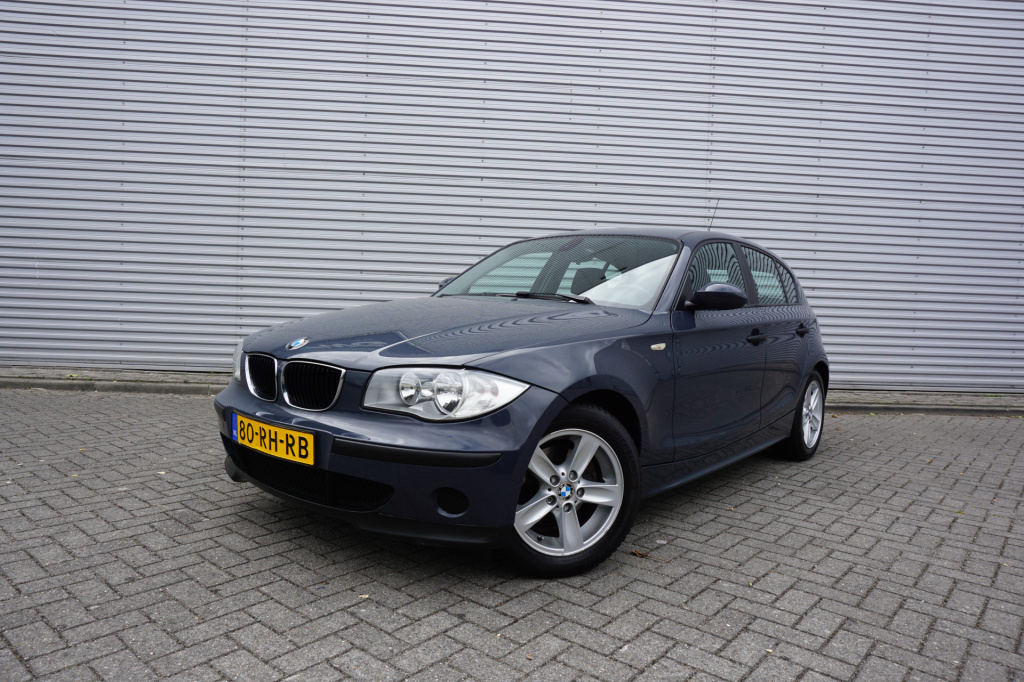 BMW 1 Serie 118i airco / elektr. ramen / lm velgen / nap / apk t/m 29-06-2026